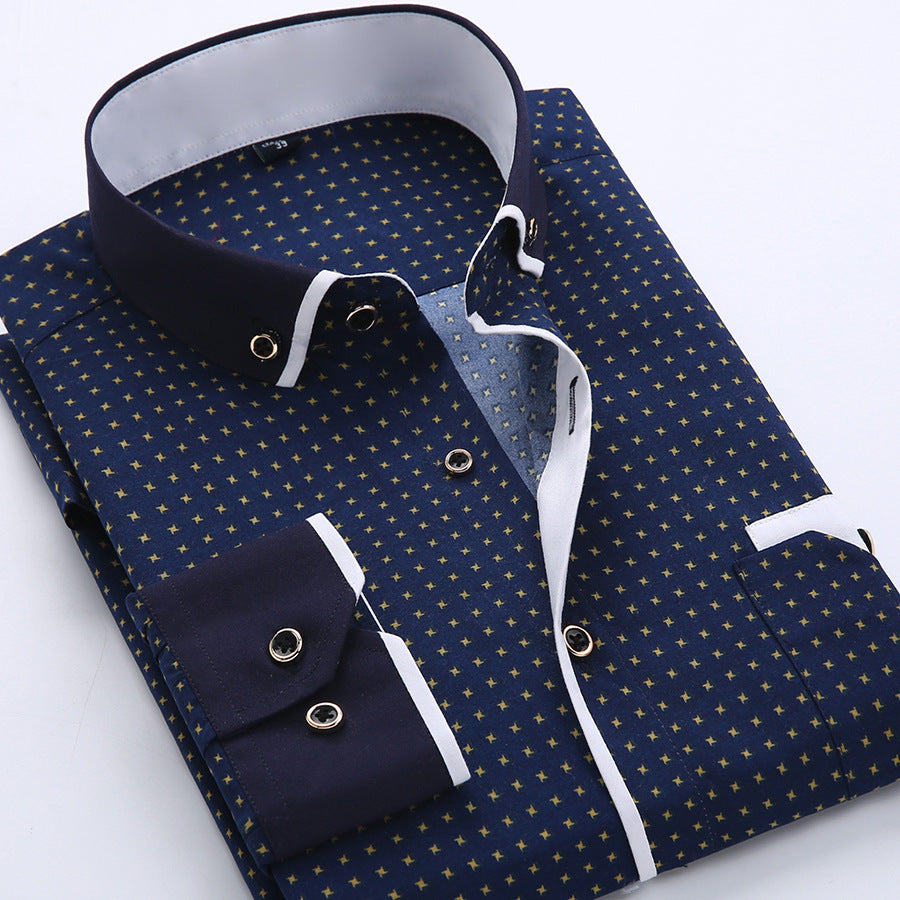 JOSÉ - CLASSIC SHIRT WITH FINE DETAILS