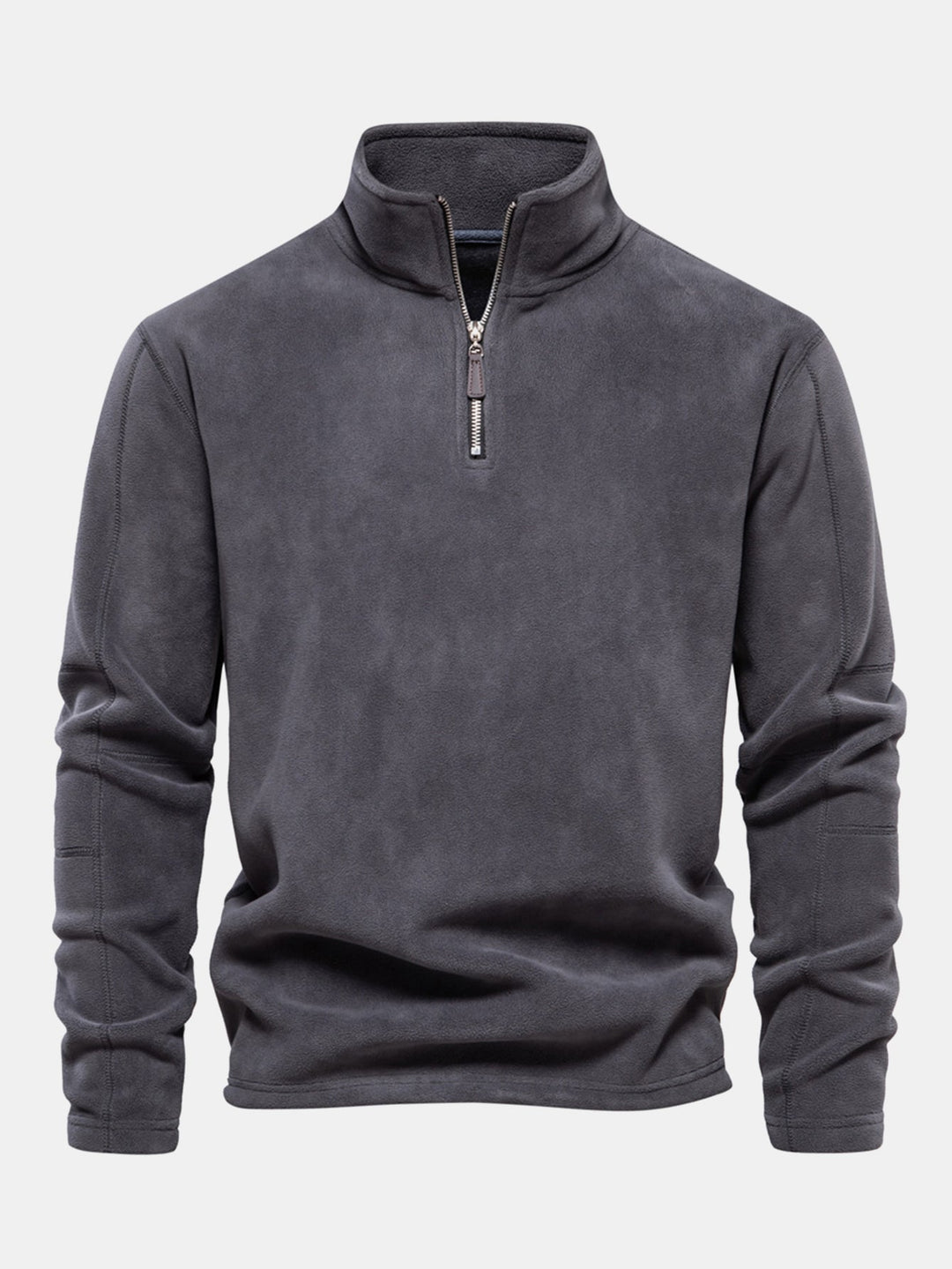 Polar Fleece Quarter Zip Sweatshirt