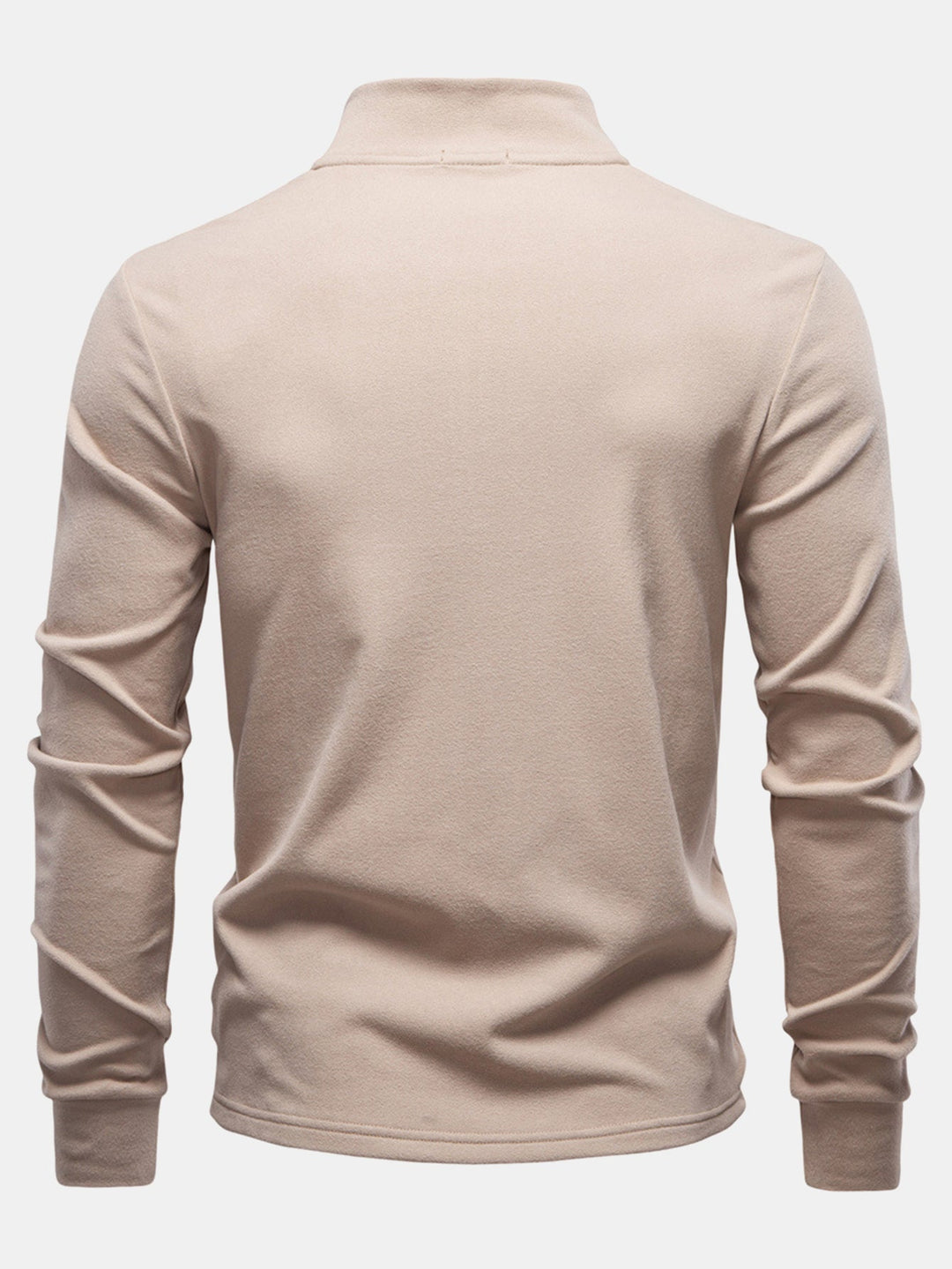 Quarter Zip Long Sleeve T-Shirt