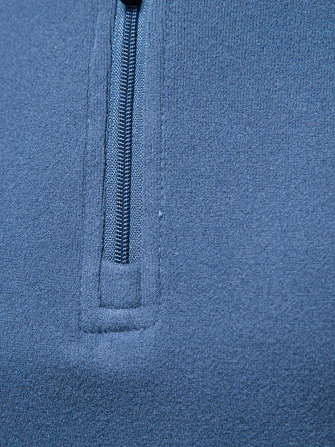 Quarter Zip Long Sleeve T-Shirt