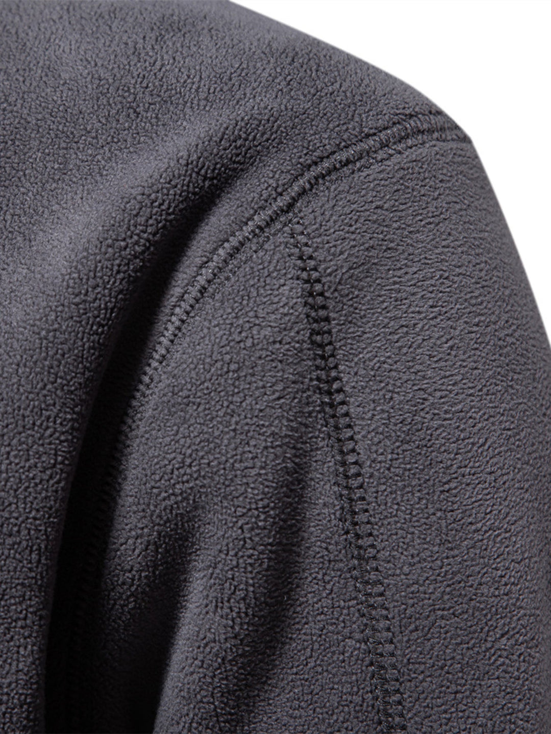 Polar Fleece Quarter Zip Sweatshirt
