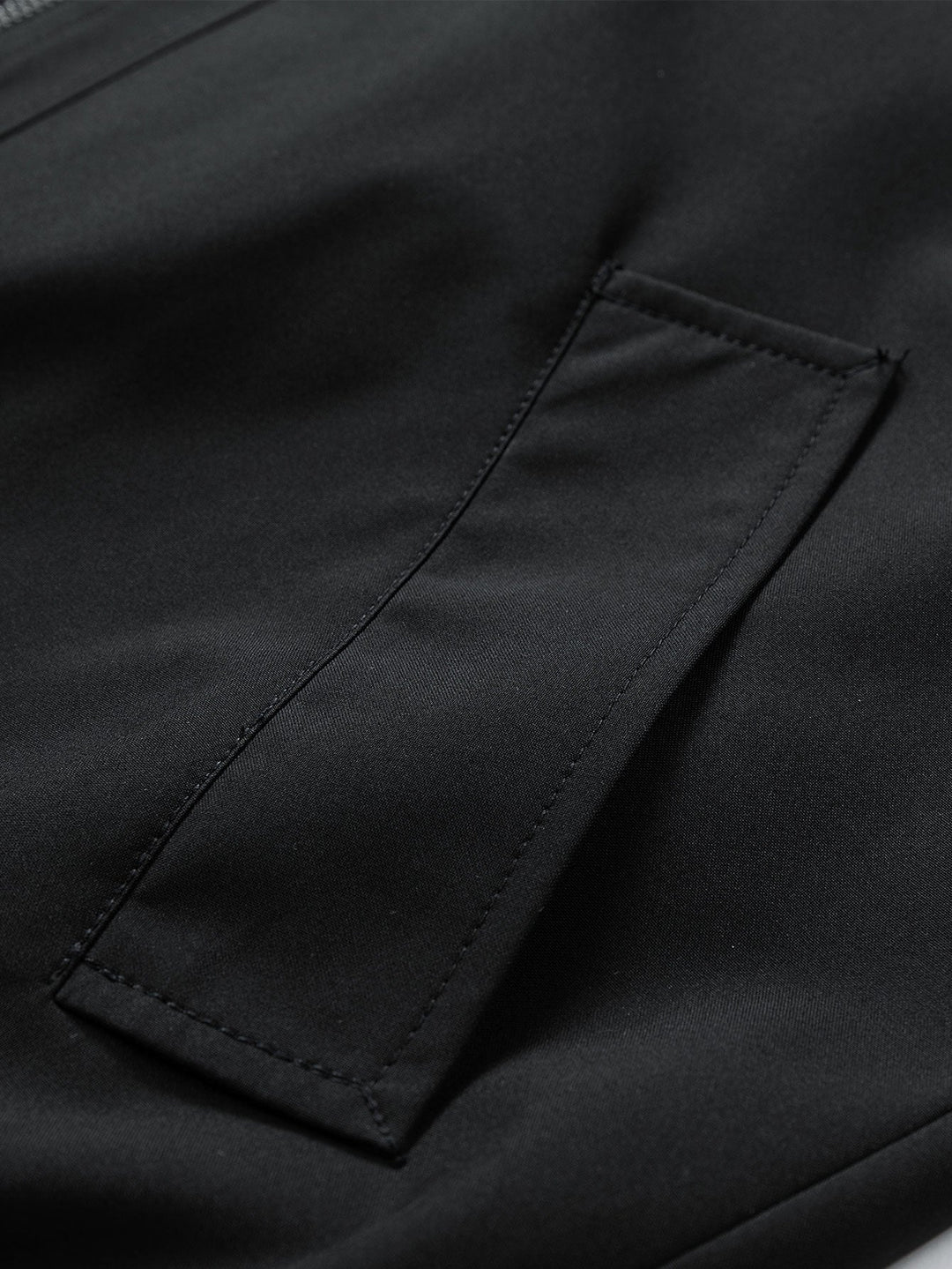 Contrast 2 In 1 Hooded Bomber Jacket