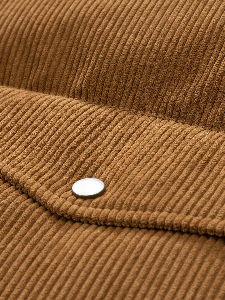 Corduroy Puffer Jacket