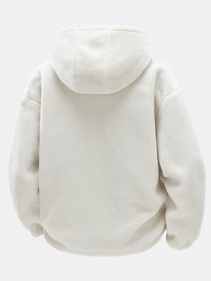 Teddy Corduroy Reversible Hooded Jacket