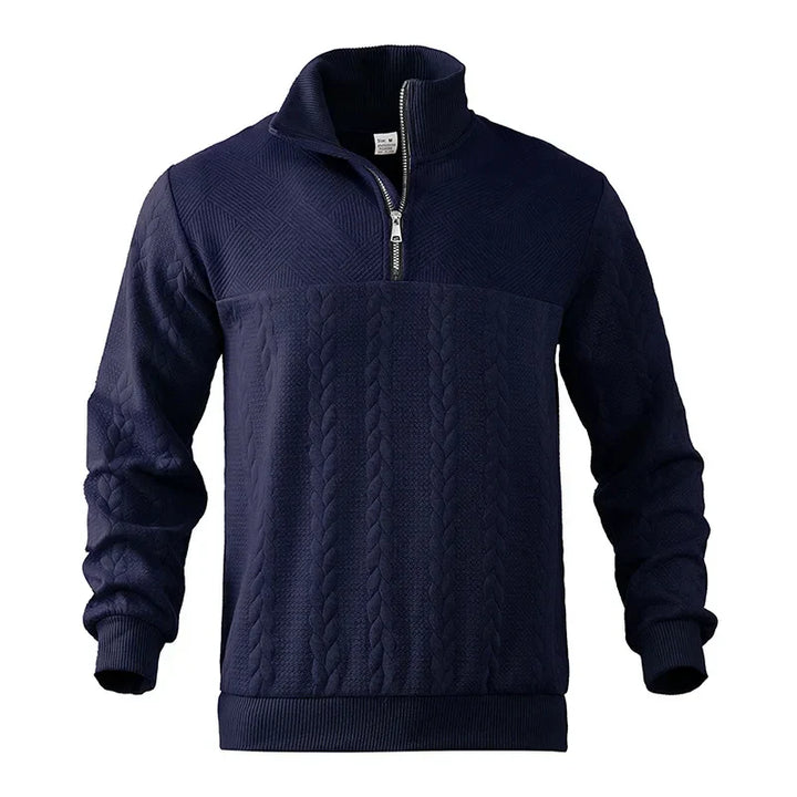 Alfred™ | Quarter Zip-Up Sweater