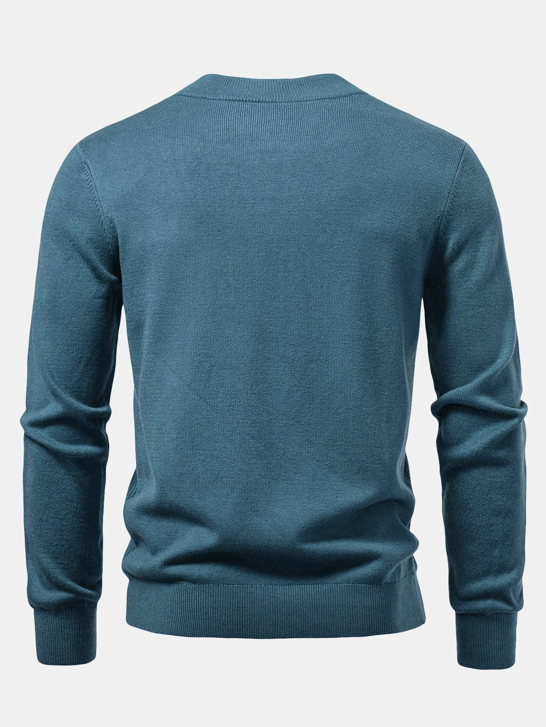 Stripe Mock Neck Sweater