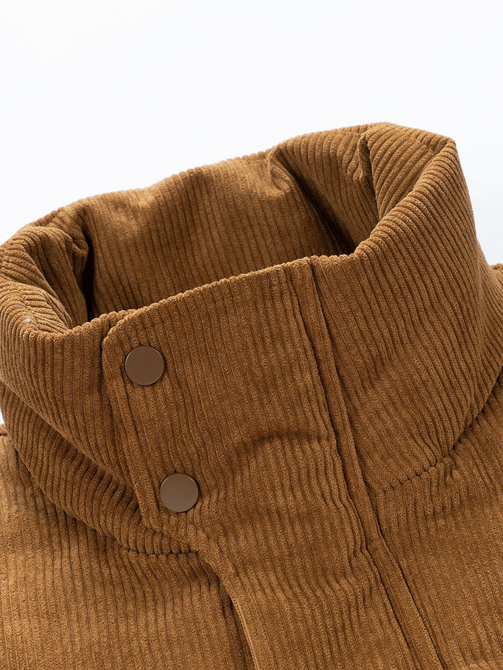 Corduroy Puffer Jacket