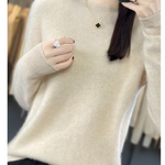Women's Luxe Soft-Knit Crew Neck Sweater