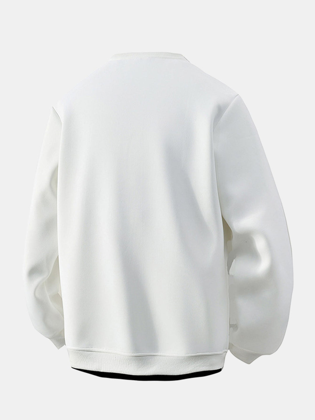 Relax Fit 2 In 1 Crew Neck Sweatshirt