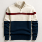 CHARLES HERITAGE QUARTER-ZIP MENS JUMPER