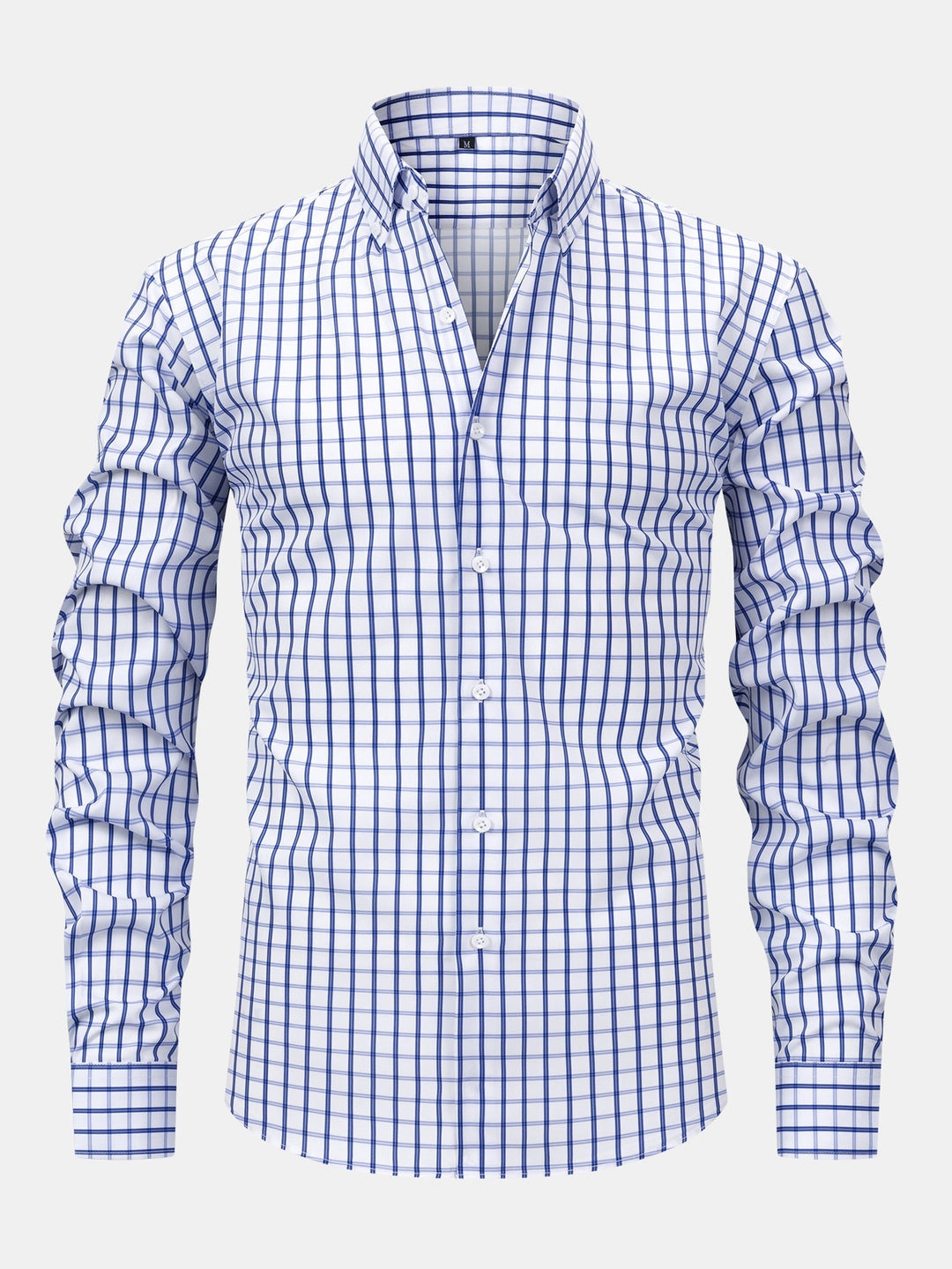 Long Sleeve Plaid Button Up Shirt