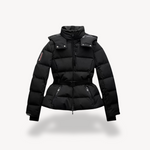 Stylish Women's Belted Puffer Jacket