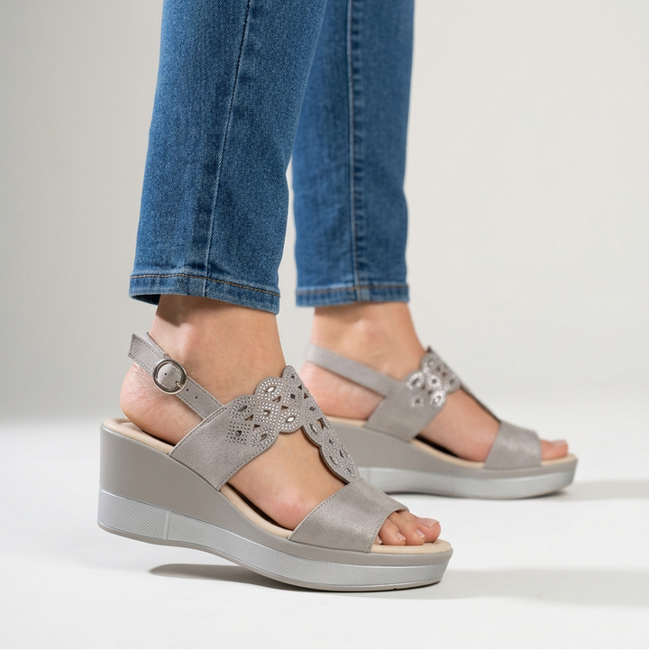 Rachele - Comfortable women's wedge sandal