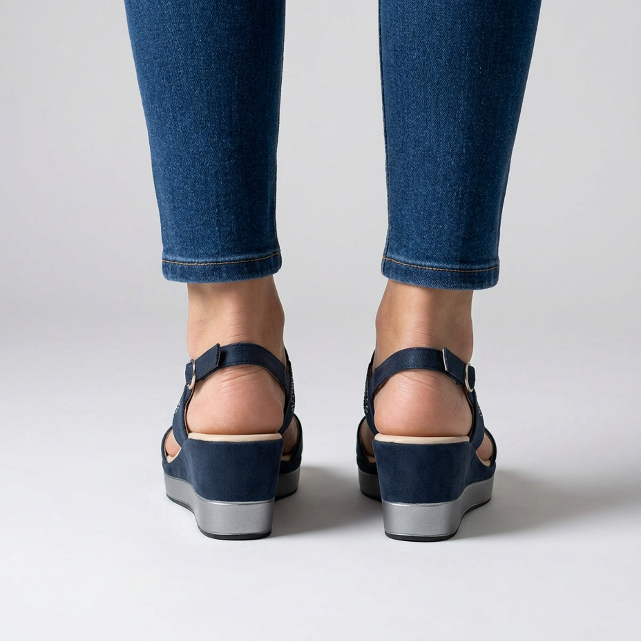 Rachele - Comfortable women's wedge sandal