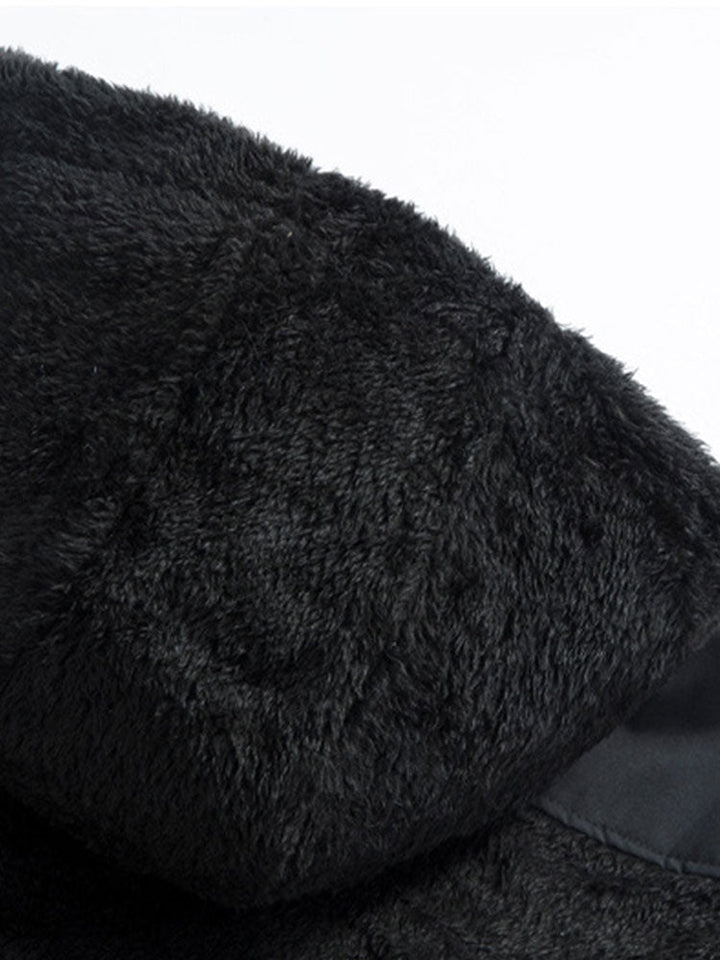Teddy Fleece Hooded Jacket