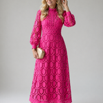 Violet & Grace™ | Lace Midi Dress