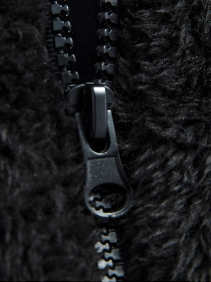 Teddy Fleece Hooded Jacket