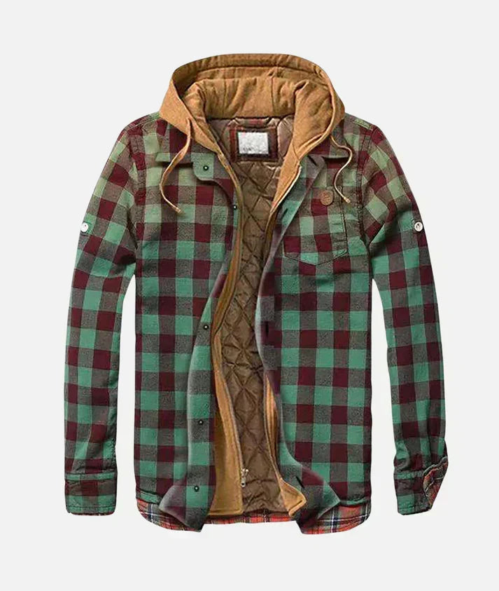 Allen – Check Patchwork Jacket