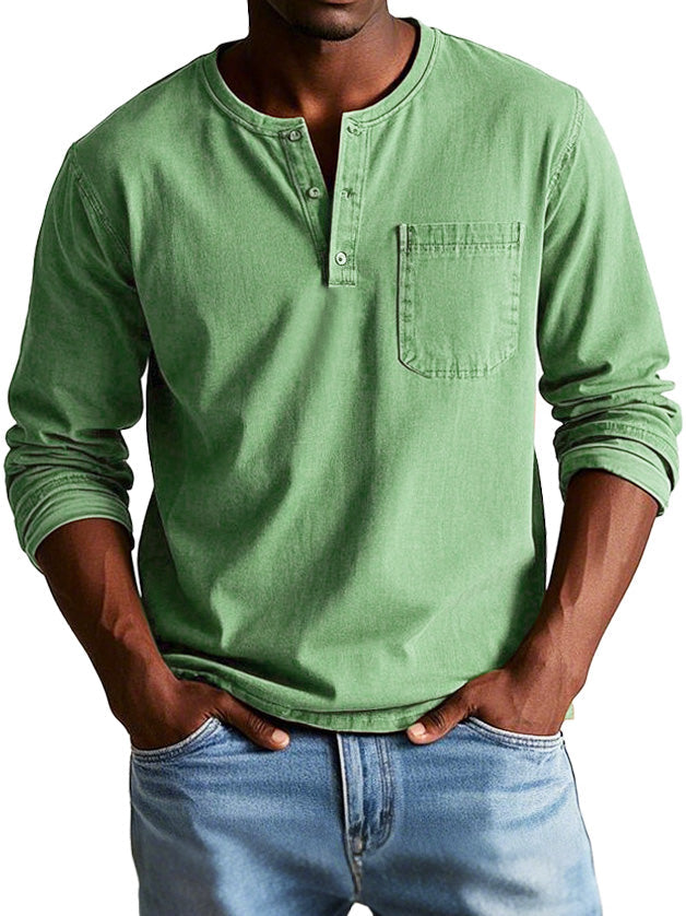 Thomas™ | Vintage Long Sleeve Shirt