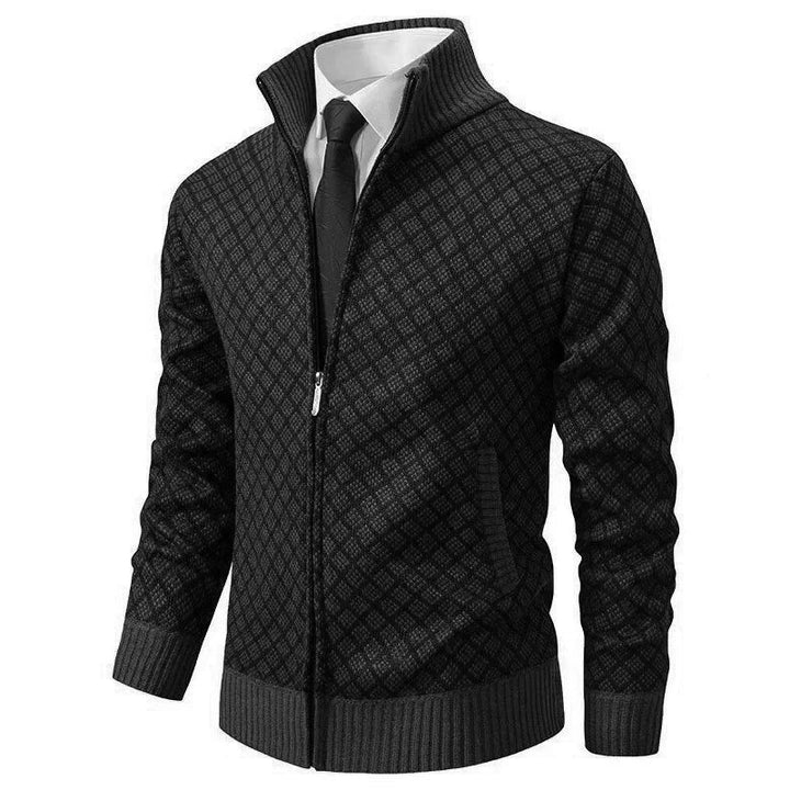 Alistair Patterned Zip Jacket