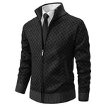 Alistair Patterned Zip Jacket