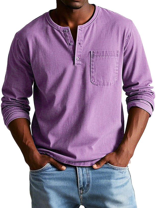 Thomas™ | Vintage Long Sleeve Shirt