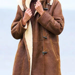Women’s Hooded Winter Shearling Coat
