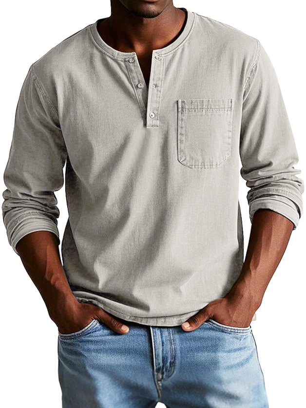Thomas™ | Vintage Long Sleeve Shirt