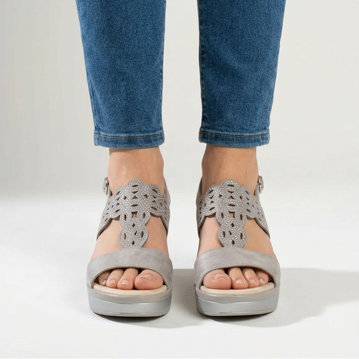 Rachele - Comfortable women's wedge sandal