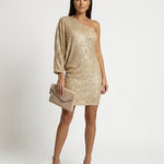 Aurélie Fontaine | Adalyn Sequin Party Dress with Radiant Glamour For Women