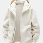 Teddy Corduroy Reversible Hooded Jacket