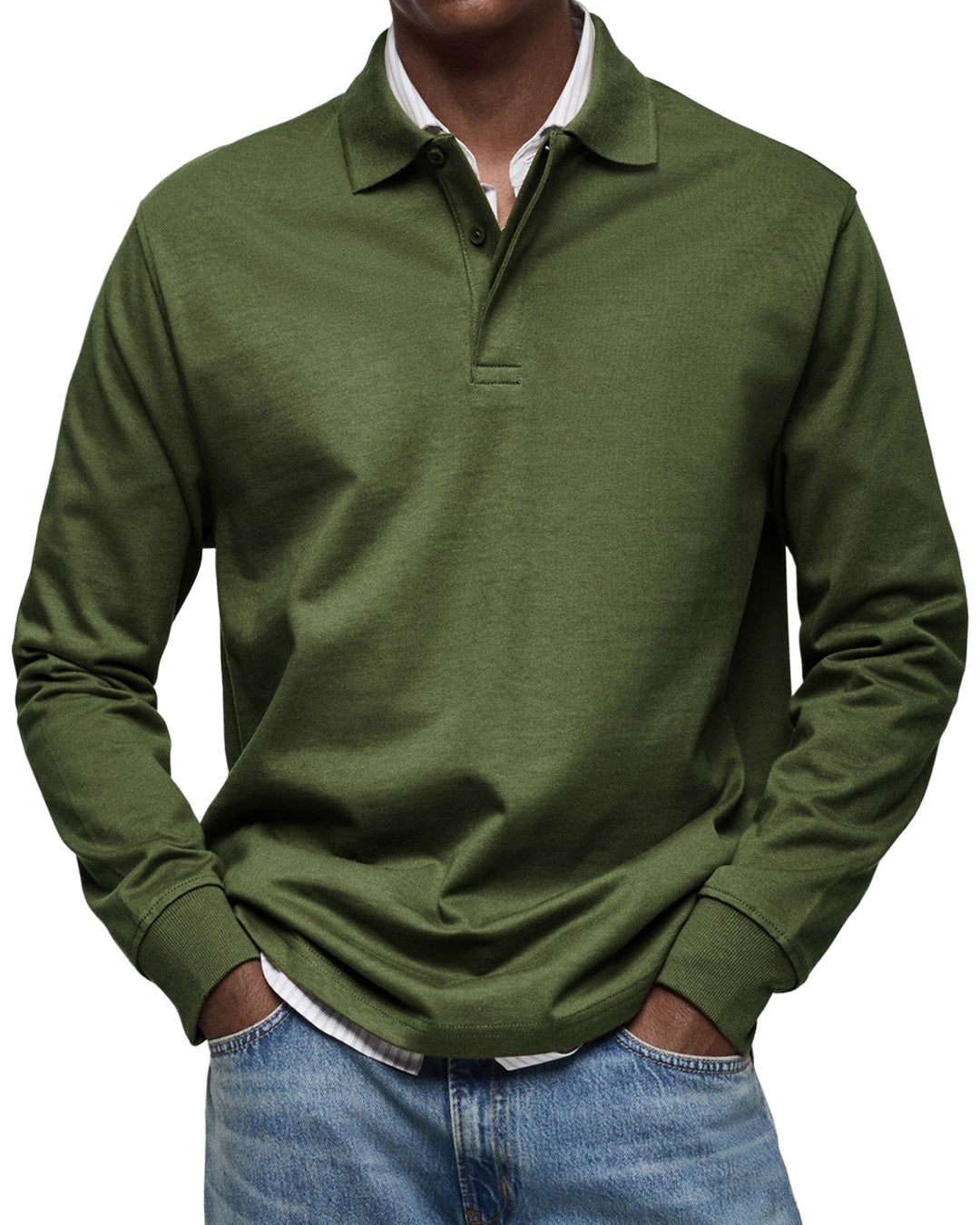 Alexander™ | Long Sleeve Casual Polo