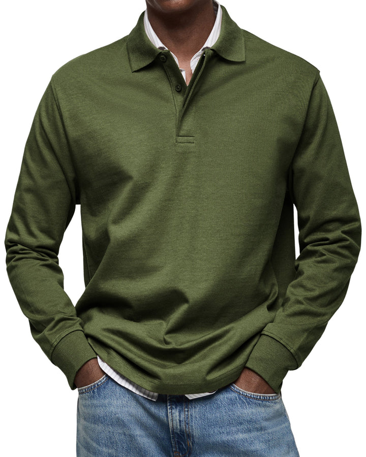 Alexander™ | Long Sleeve Casual Polo