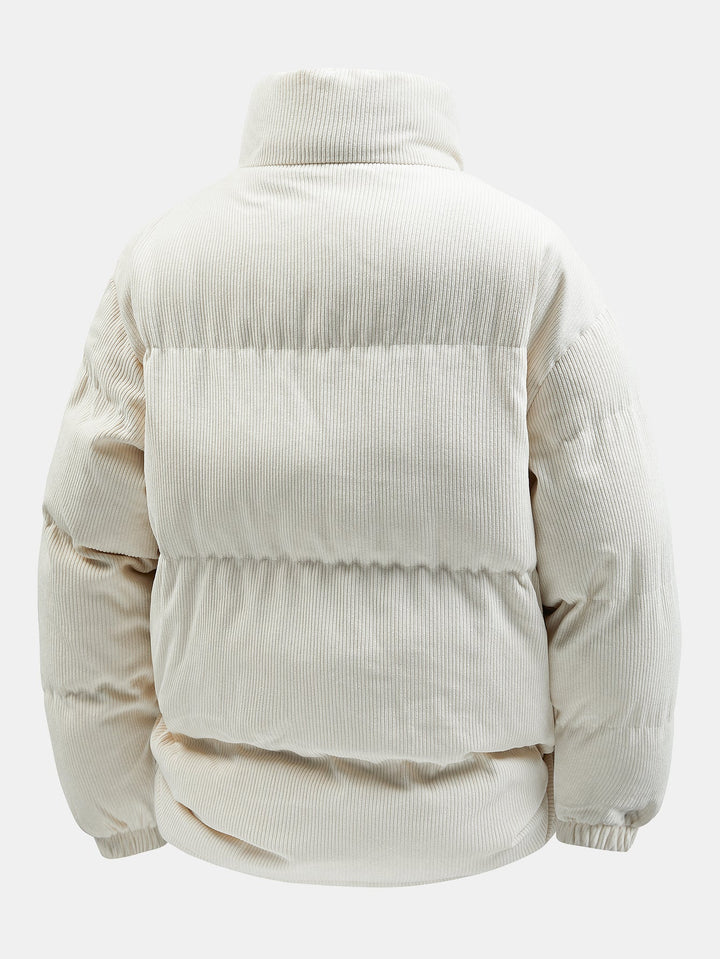 Reversible Teddy Fleece Corduroy Coat