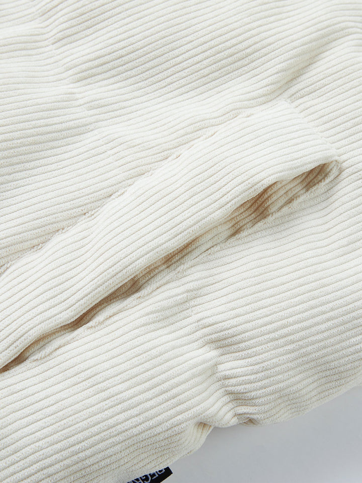Reversible Teddy Fleece Corduroy Coat