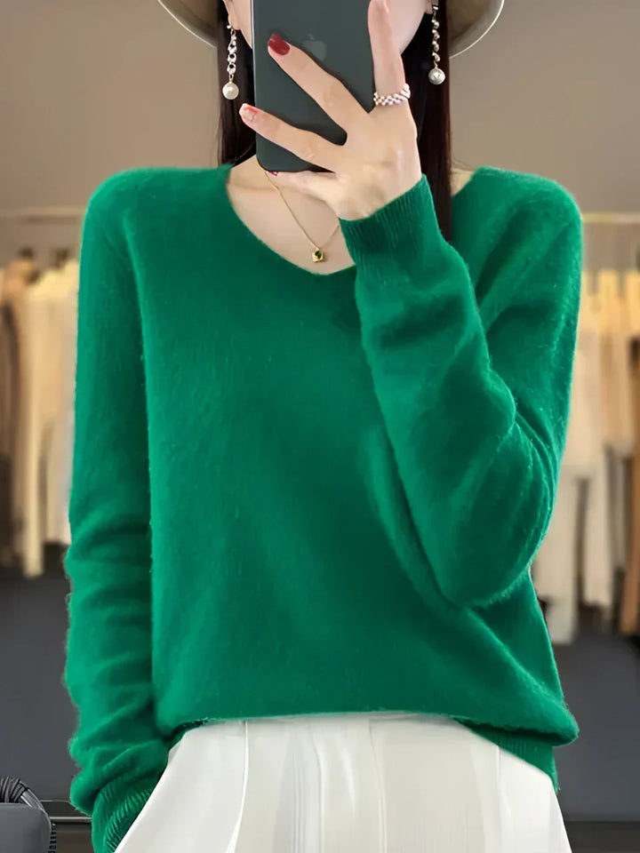 Soft Knit Pullover Women Casual Wear