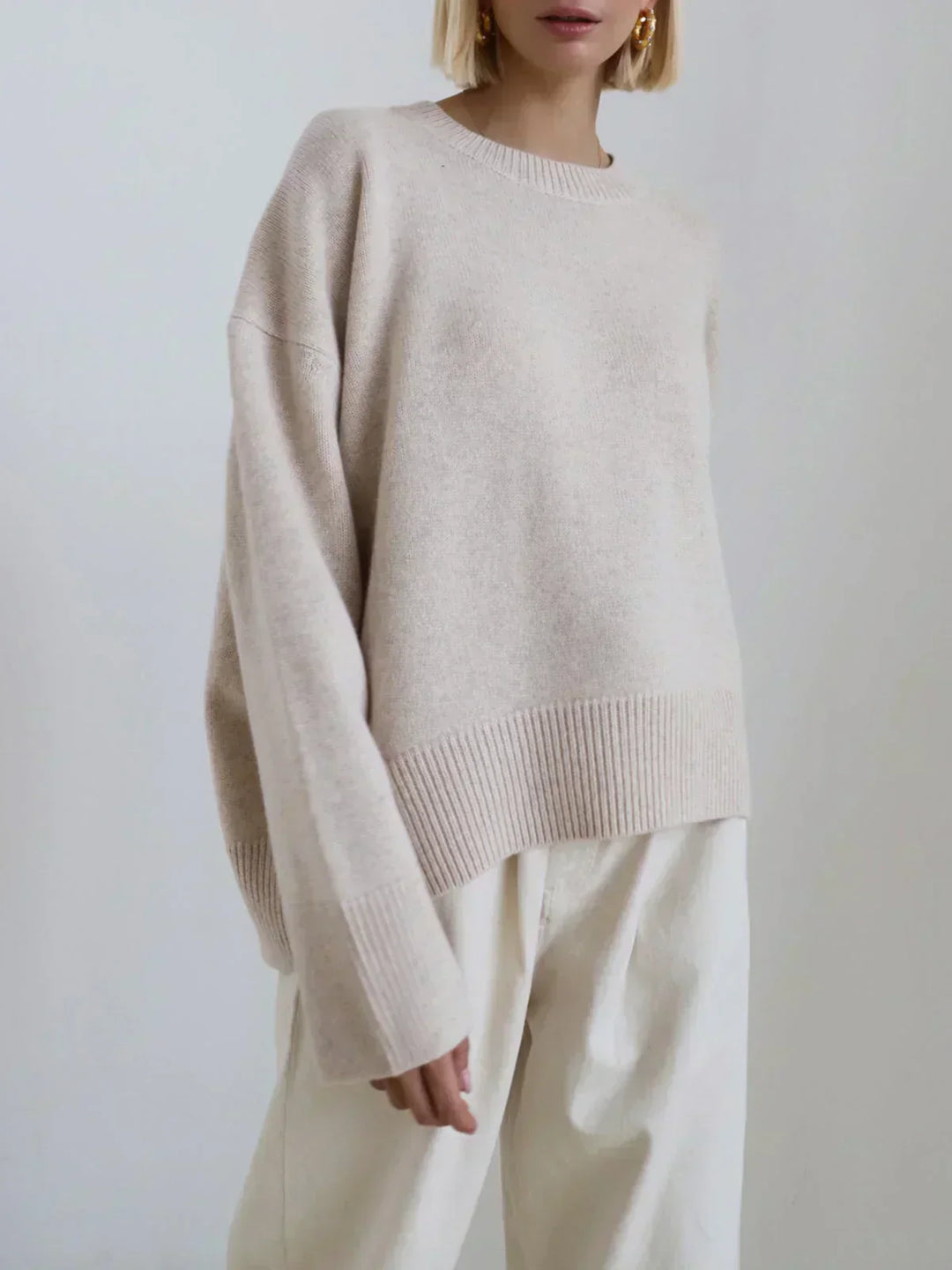 Women's Stylish Relaxed Fit Oversized Sweater