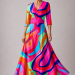Violet & Grace™ | Comfortable dress for every day with V-neck