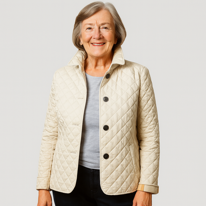 Women's Quilted Lightweight Everyday Button Jacket