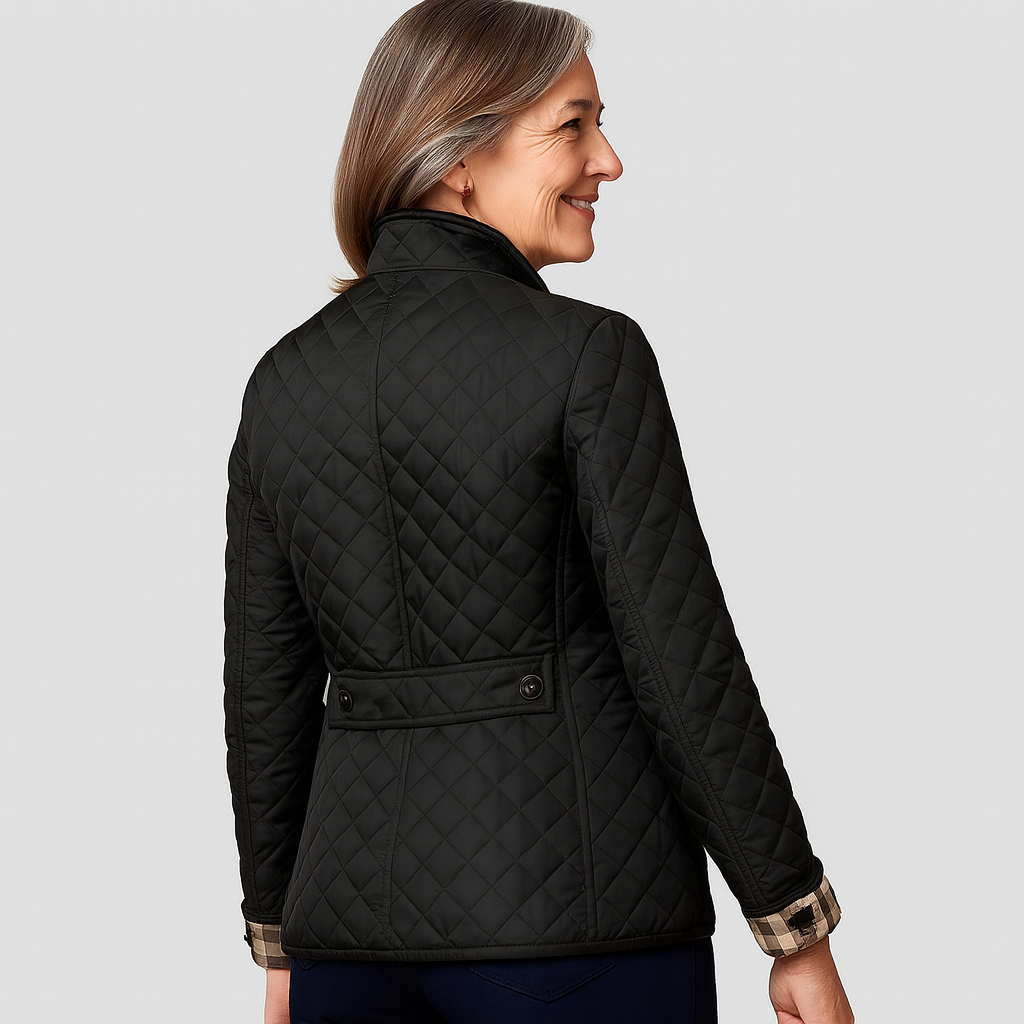 Women's Quilted Lightweight Everyday Button Jacket