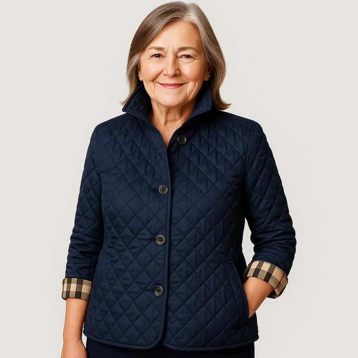 Women's Quilted Lightweight Everyday Button Jacket