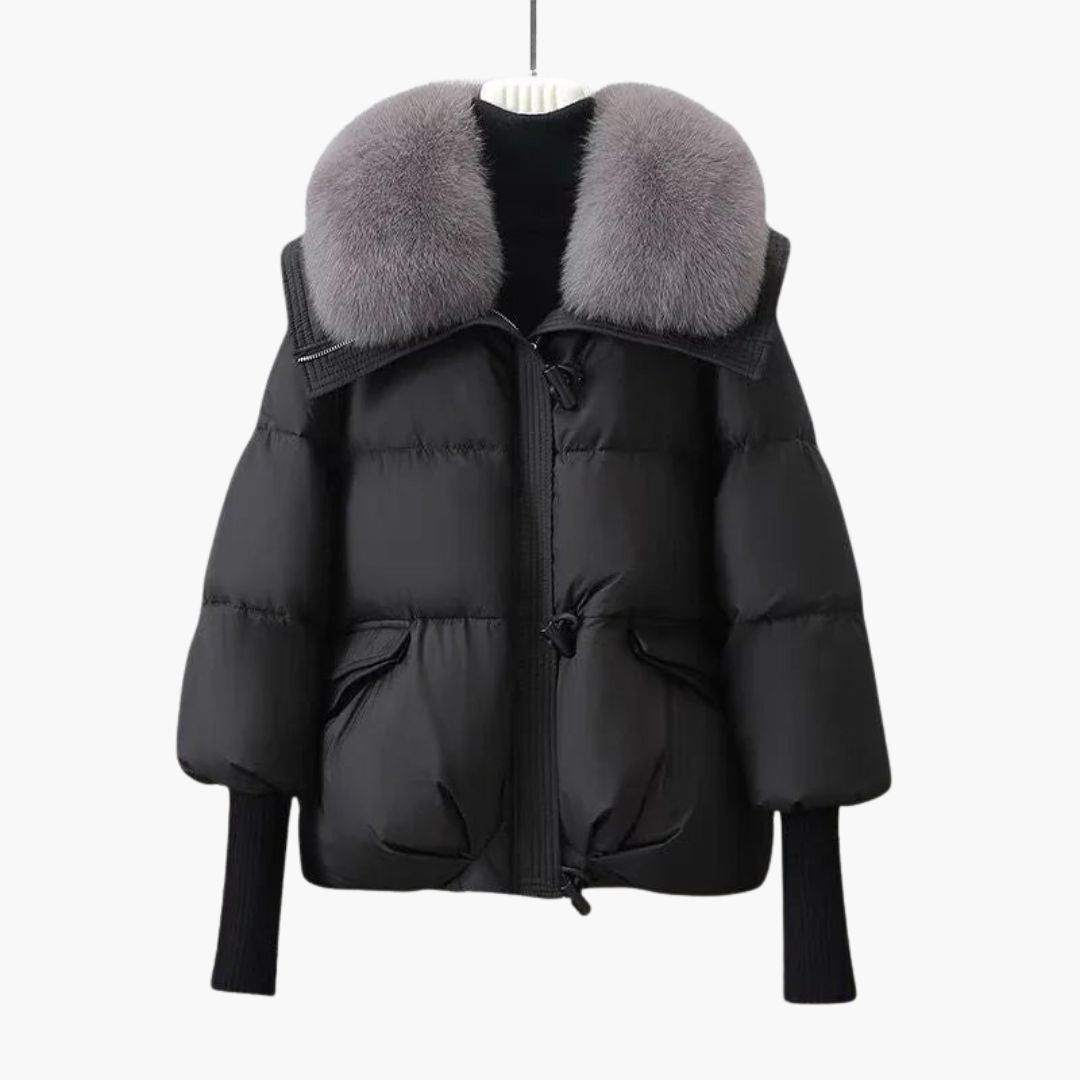 Warm Puffer Jacket Women Hooded Casual Style