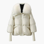 Warm Puffer Jacket Women Hooded Casual Style