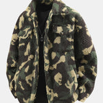 Camouflage Teddy Pocket Jacket