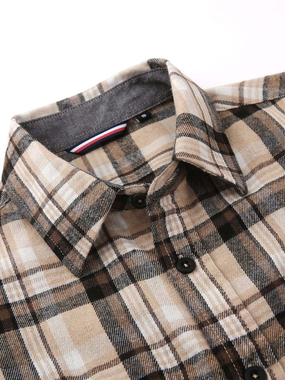 Flannel Plaid Button Up Shirt