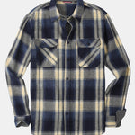 Flannel Plaid Button Up Shirt