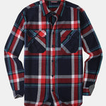Flannel Plaid Button Up Shirt