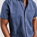 Charles™ | Cotton Short Sleeve Shirt