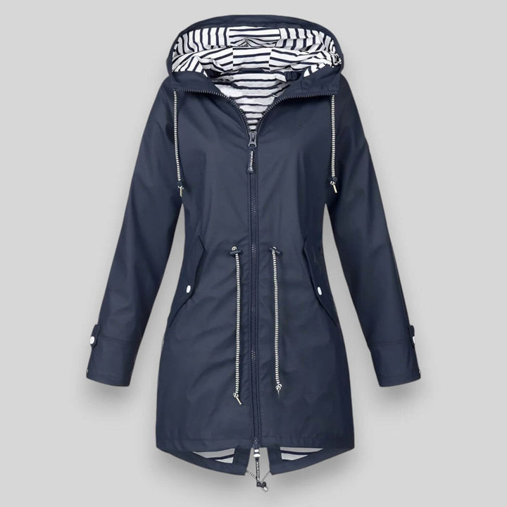 Women's Waterproof Jacket with Adjustable Hood