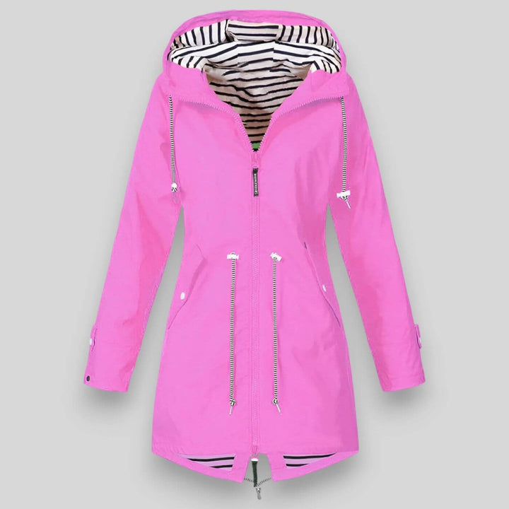 Women's Waterproof Jacket with Adjustable Hood